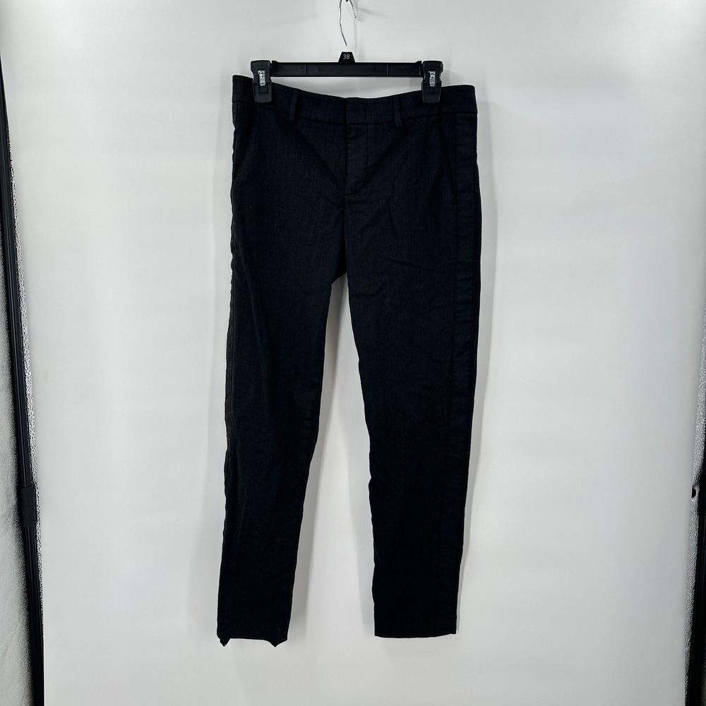 Vince Wool Blend Pants Womens Size 4 Black Career Business Casual Trousers‎